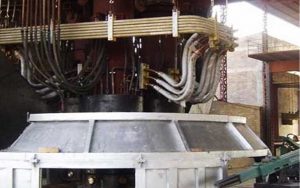 submerged electric arc furnace for rolling mill