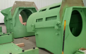 laying head of wire rod rolling mill