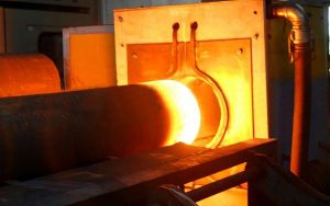 induction furnace for rolling mill