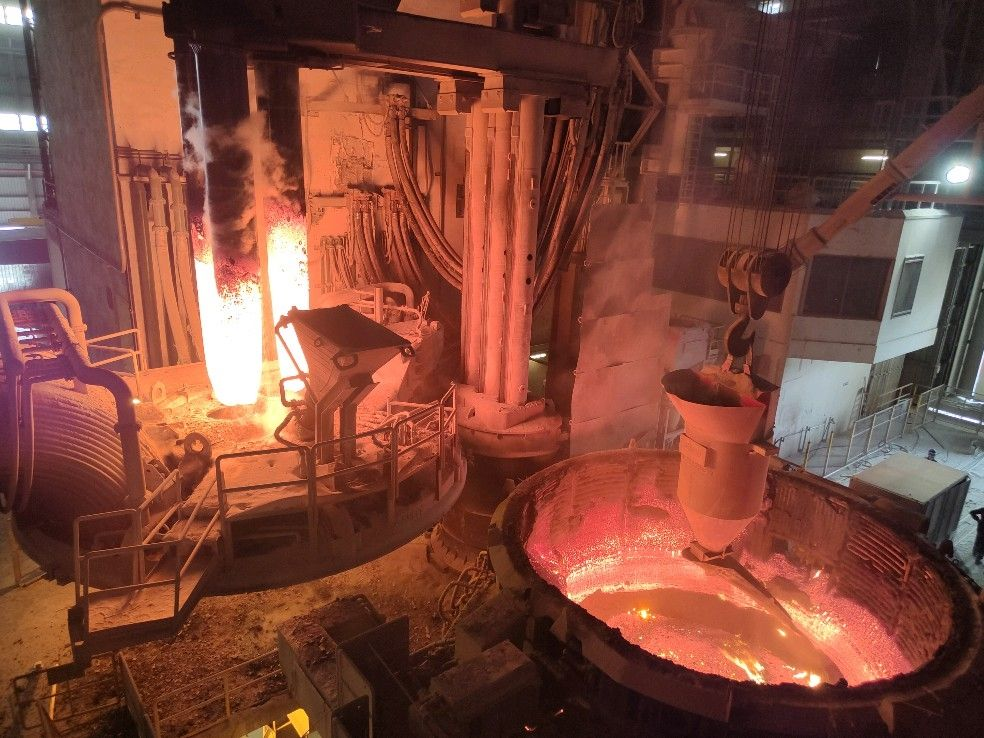Electric Arc Steelmaking Furnace